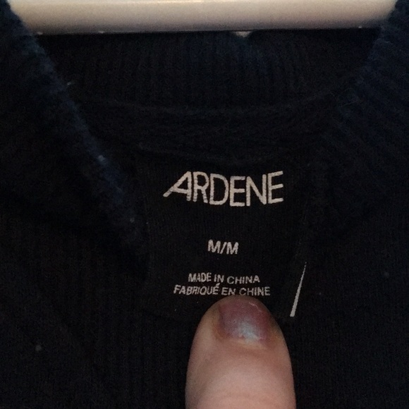 Navy blue Grapic crew-neck from Ardenes size medium - Picture 3 of 5